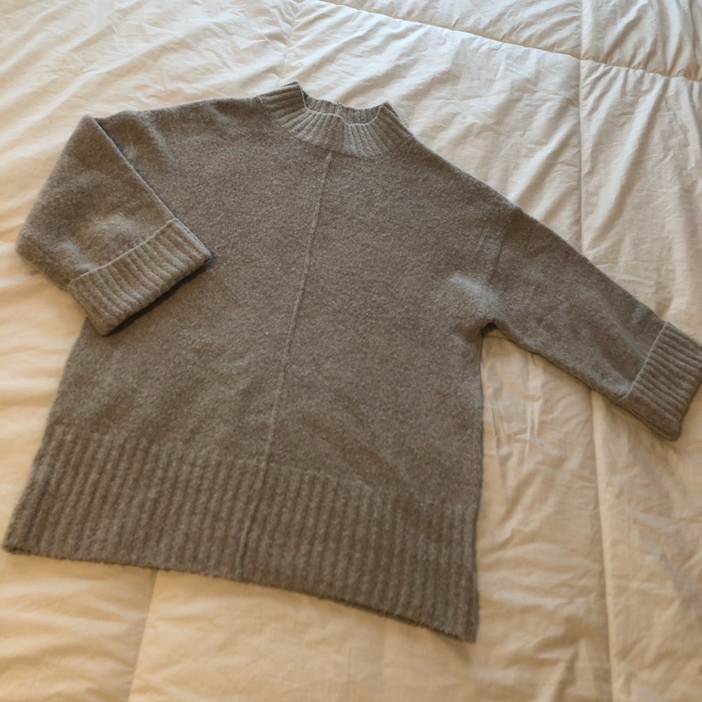 Grey Turtleneck